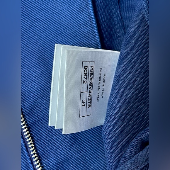 Chanel Quilted Belt Wide Leg Jeans Pants 34 - Picture 9 of 10